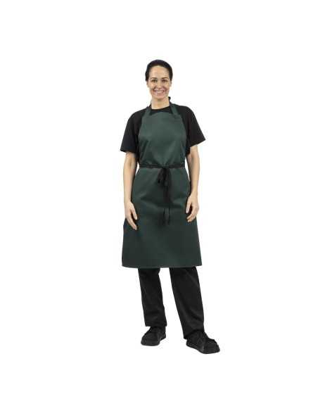 Tablier bavette Whites vert bouteille