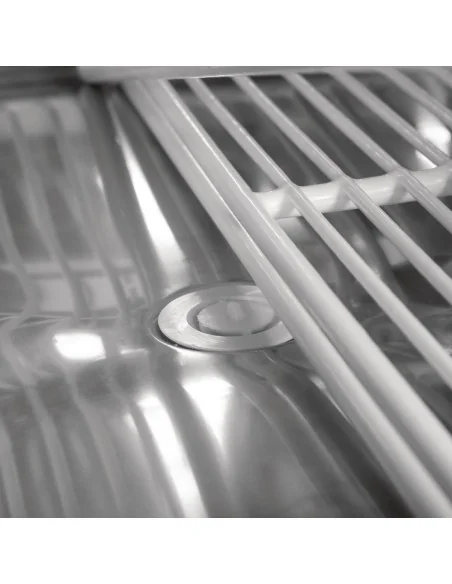 Table réfrigérée positive plan de travail en marbre Polar Série G 3 portes 368L