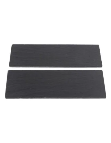 Plat en ardoise Olympia pour plateau GM258 280x100mm (Lot de 2)