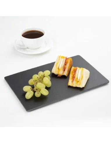 Plat en ardoise Olympia pour plateau CM061 280x180mm (Lot de 2)