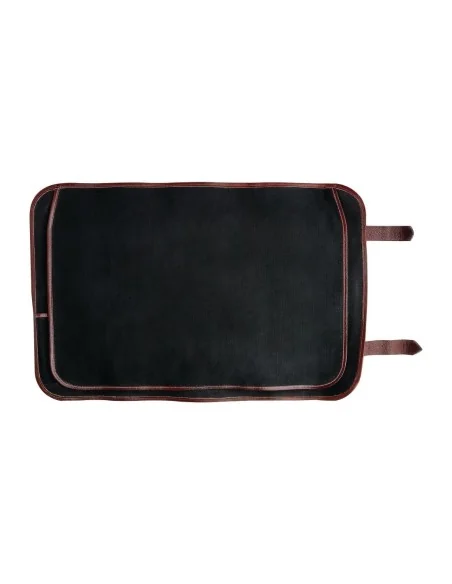 Trousse à couteaux en toile Boldric noire 9 emplacements