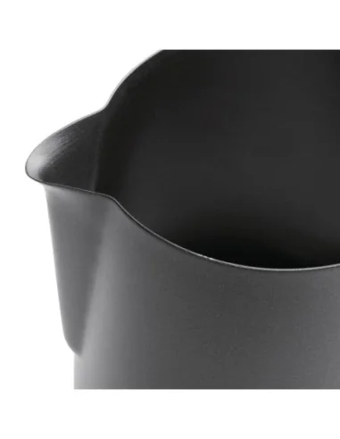 Pichet à lait antiadhésif noir Olympia 340 ml