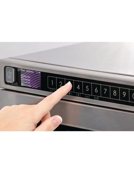 Micro-ondes programmable robuste Menumaster 17 litres 1400W DEC14E2