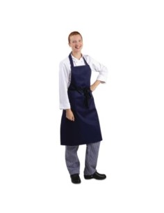 Tablier bavette Whites bleu marine 2