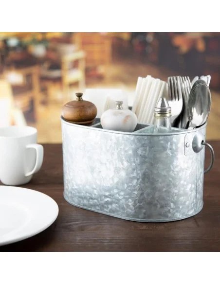 Rangement de table galvanisé Olympia