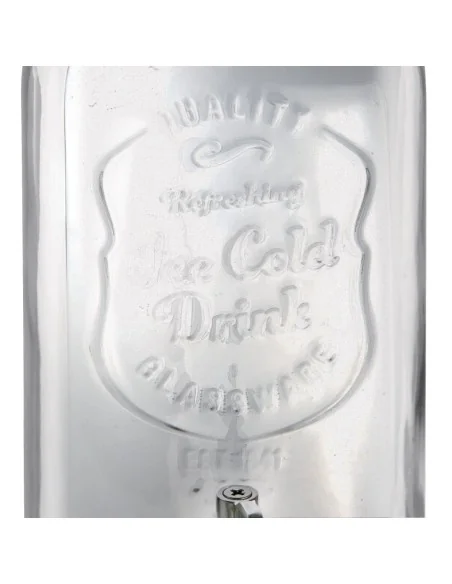 Distributeur de boissons rétro à fermeture métallique Olympia