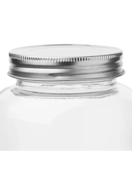 Bocaux à conserves en verre avec couvercle à visser Vogue 330ml (lot de 6)
