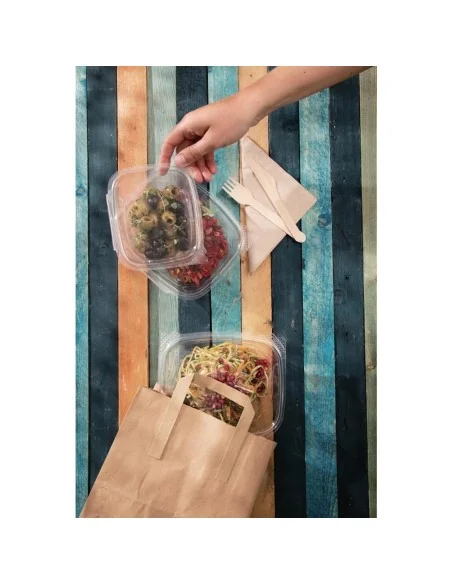 Petits sacs en papier recyclé marron Fiesta Compostable (lot de 250)