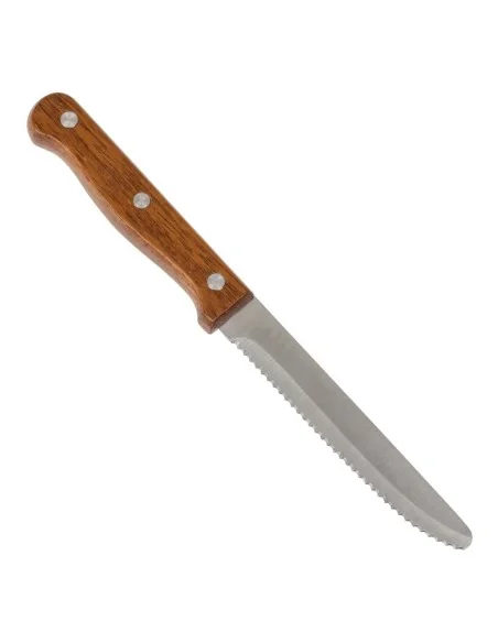 Couteaux à steak arrondis Olympia bois (x12)