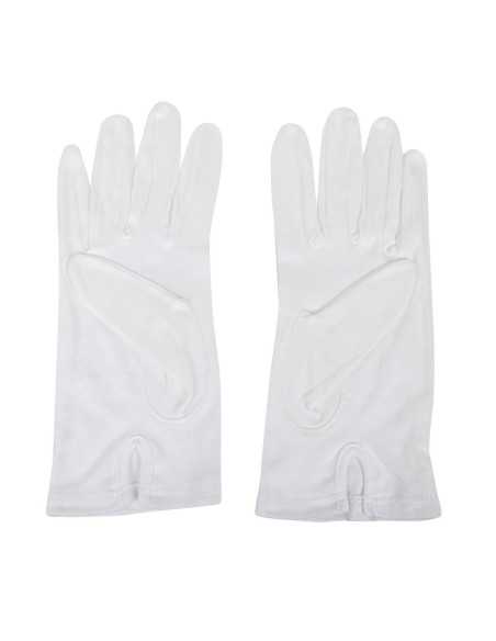 Gants de service pour homme blancs L/XL