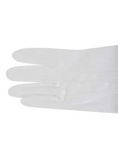 Gants de service pour homme blancs L/XL