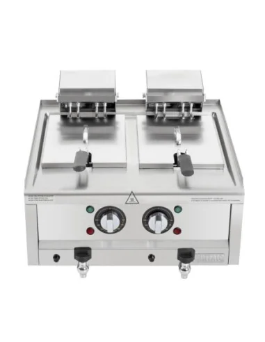 Friteuse électrique double Buffalo Série 600 2 x 8L