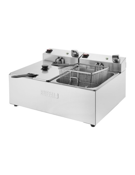 Friteuse double Buffalo - 2x5L 2x2,8kW