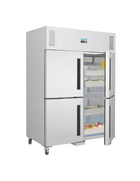 Armoire réfrigérée négative double 2 portillons GN 2/1 Polar Série G