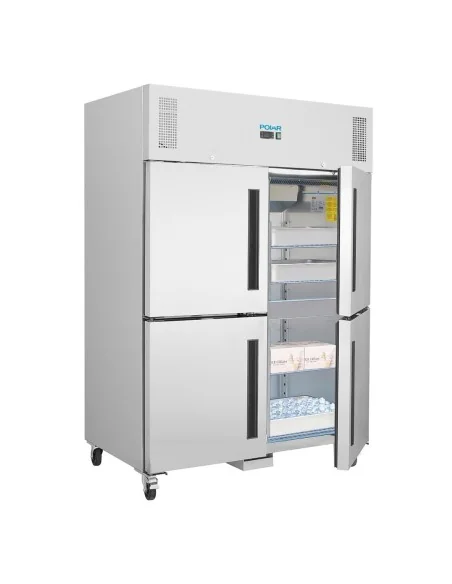 Armoire réfrigérée négative double 2 portillons GN 2/1 Polar Série G