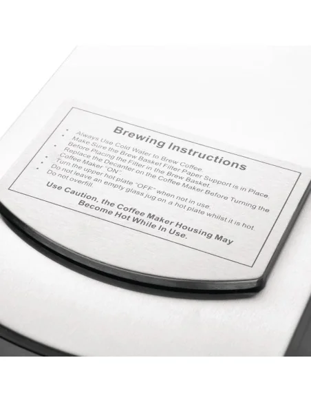 Machine à café filtre pichet isotherme Buffalo