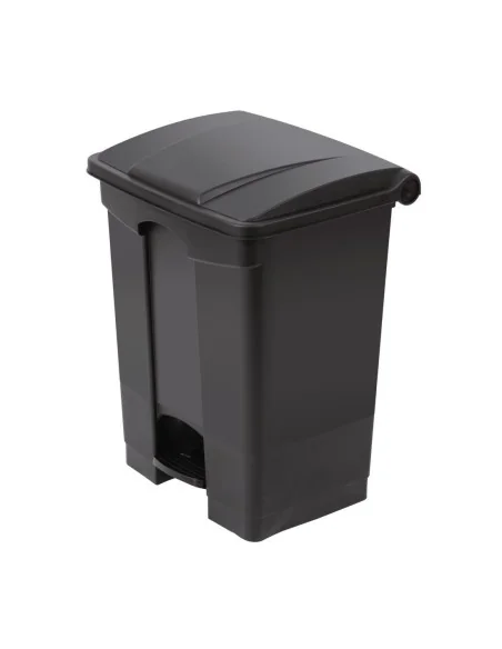 Poubelle de cuisine à pédale Jantex noire 65L