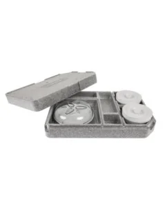 Plateau Tablotherm EPP avec vaisselle Cambro 2