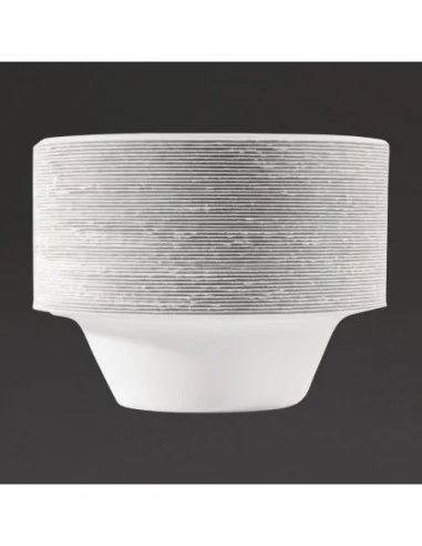 Bols ronds compostables en bagasse Fiesta Compostable 300ml (lot de 50)