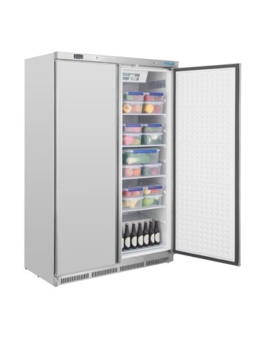 Armoire réfrigérée positive double porte 744L Polar Série C inox 