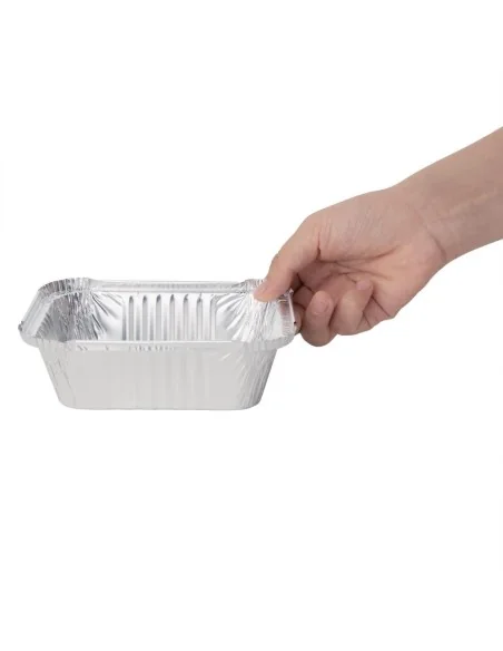 Barquettes rectangulaires aluminium Fiesta Recyclable 450ml (lot de 500)