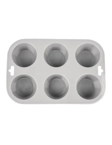 Plaque flexible en silicone 6 muffins Vogue 