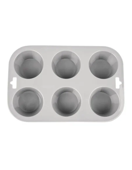 Plaque flexible en silicone 6 muffins Vogue 
