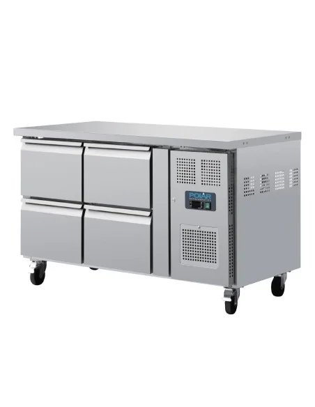 Table réfrigérée GN 1/1 ventilée 4 tiroirs Polar Série U