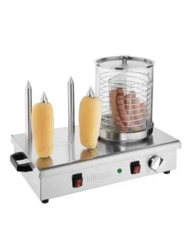Chauffe-saucisses Buffalo 4 plots