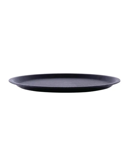 Plateau antidérapant Roltex Blackline rond 310mm noir