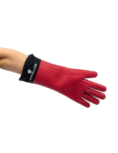 Gant à four en silicone sans couture avec manchon en coton MasterClass