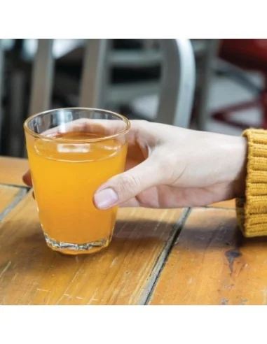 Gobelets en verre trempé Olympia 230ml (lot de 12)