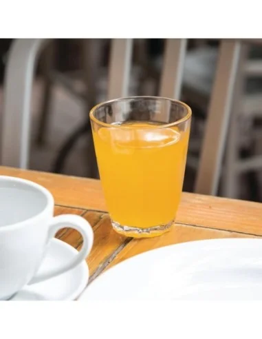 Gobelets en verre trempé Olympia 230ml (lot de 12)