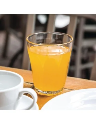 Gobelets en verre trempé Olympia 350ml (lot de 12)