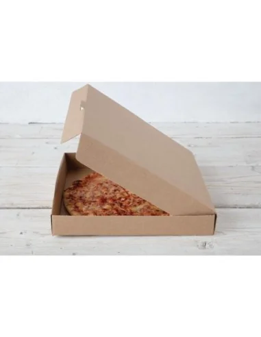 Cartons à pizza kraft Fiesta Compostable 30cm (Lot de 100)