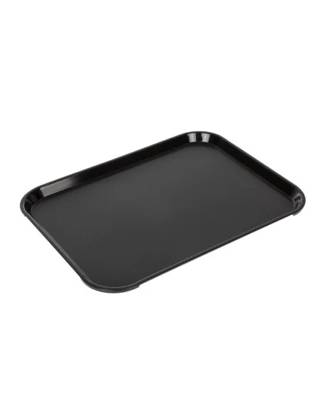 Plateau en polypropylène Fast Food Cambro noir 410 mm