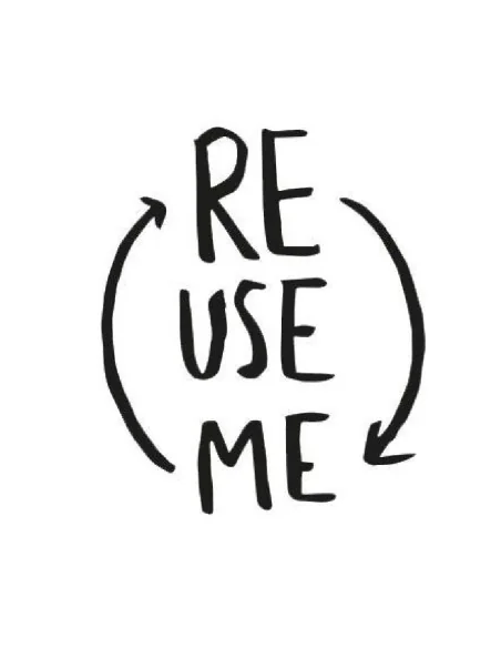 Ensemble de couverts réutilisables en fibres de riz avec sac de jute