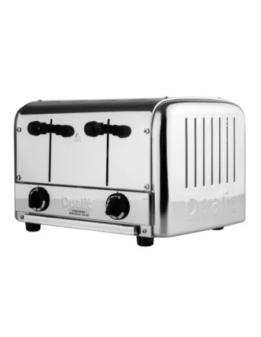 Grille-pain traiteur 4 tranches inox Dualit 49900