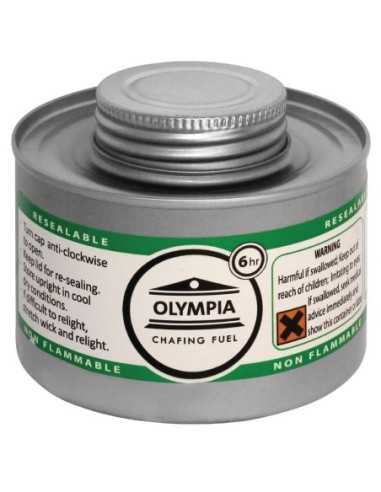 Combustible liquide Olympia 6 heures (Lot de 12)