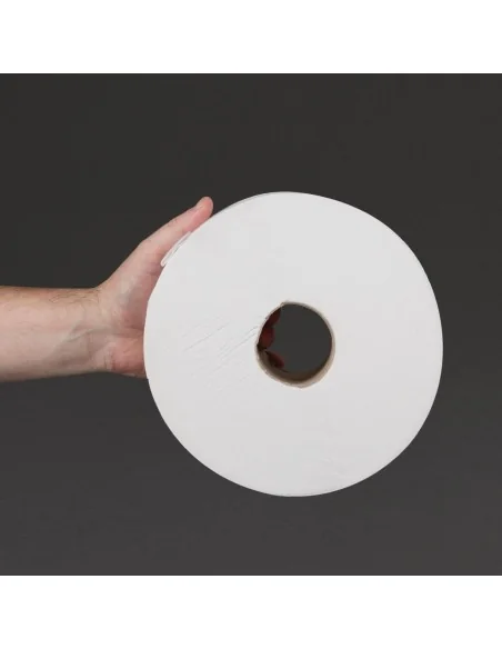 Rouleaux papier toilette Jantex Jumbo (lot de 6)