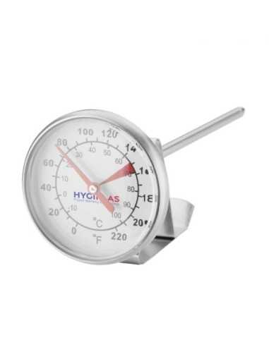 Thermomètre à café et à lait 125mm