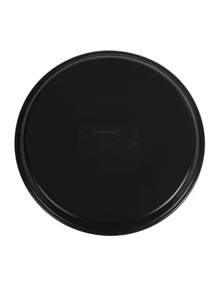 Plateau de service rond fibre de verre antidérapant Camtread Cambro noir 28 cm