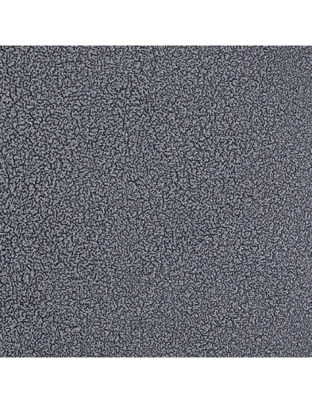 Tabourets hauts en acier gris métal avec dossier Bolero Bistro (lot de 4)