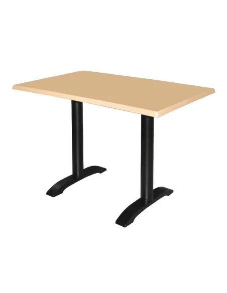 2 pieds de table en fonte Bolero (Lot de 2)