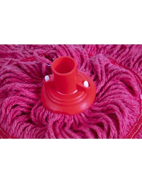 Tête de balai serpillière Jantex Bio Fresh rouge