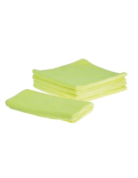 Chiffons microfibres Jantex jaunes (Lot de 5)