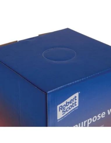 Chiffons tout usage antibactériens Jantex rouges (Lot de 200)