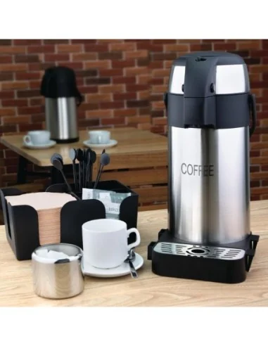 Pichet à pompe Olympia 3L COFFEE