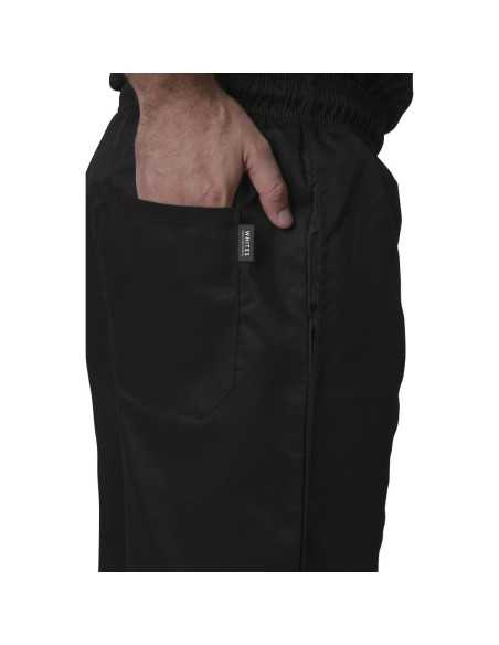 Pantalon de cuisine mixte Whites Vegas noir L
