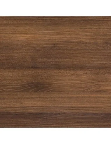 Plateau de table rectangulaire pré-percé Bolero chêne rustique 700mm